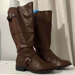 Torrid Knee Brown Boots